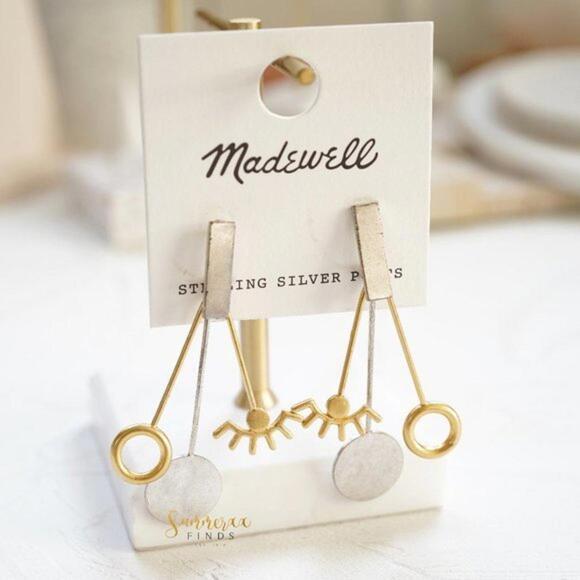 Madewell Seeing Eye Statement Earrings - Picture 1 of 7